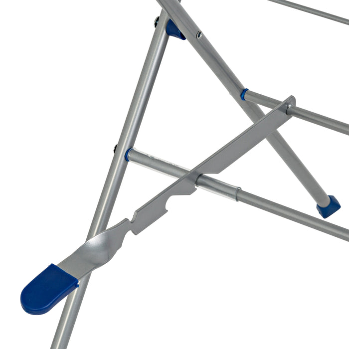 Honey Can Do Chrome 2-Tier Foldable Drying Rack With Mesh Top