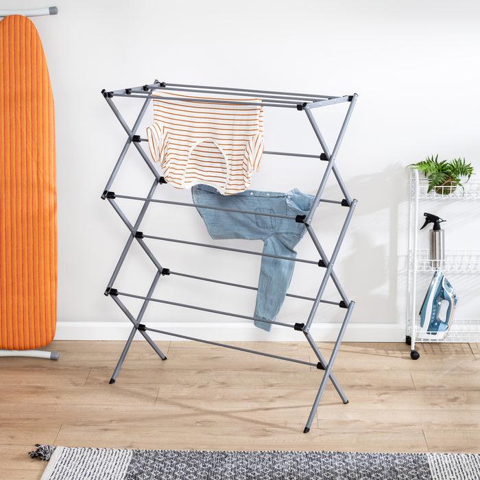 Honey Can Do Chrome 3-Tier Folding Accordion Drying Rack