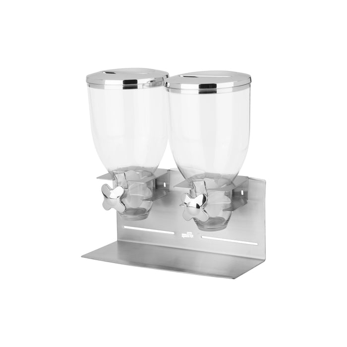 Honey Can Do Chrome/Silver Double Commercial Cereal Dispenser
