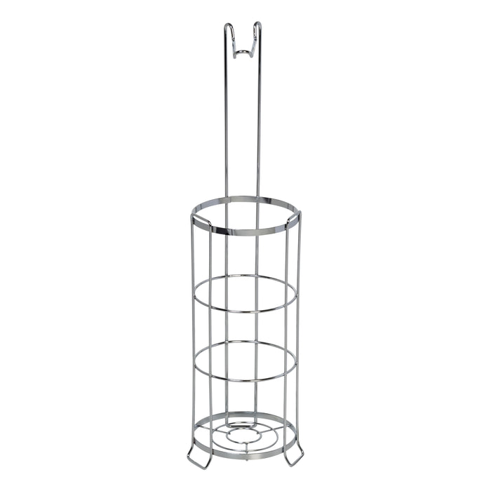 Honey Can Do Chrome Wire Freestanding Toilet Paper Holder And Dispenser