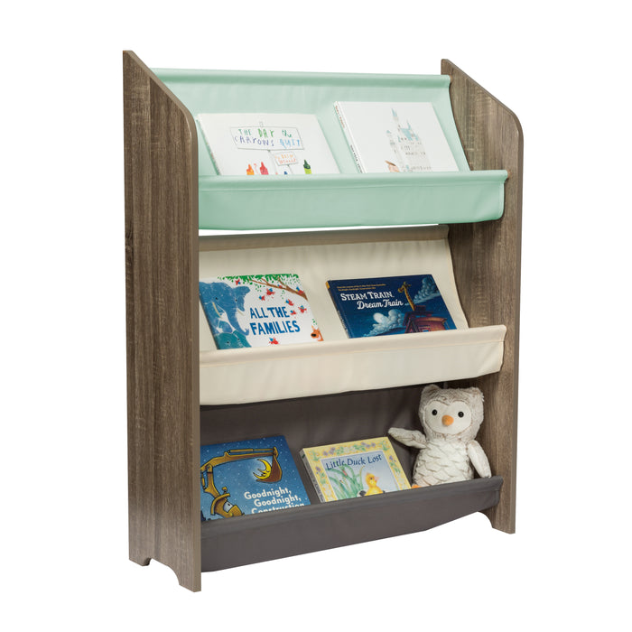 honey can do Explore + Store 38" 3-Tier Kids Book Rack
