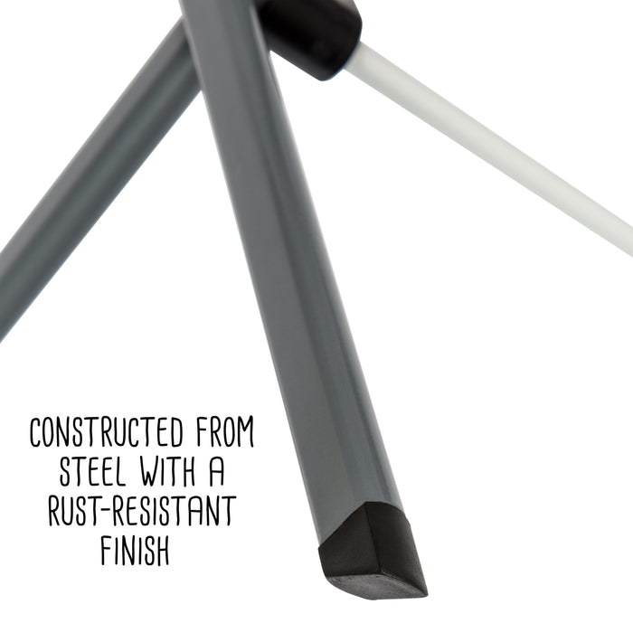 Honey Can Do Gray 3-Tier Folding Accordion Drying Rack