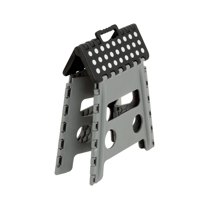 Honey Can Do Black/Gray Folding Step Stool