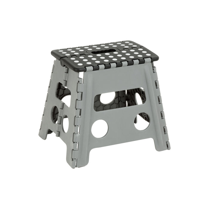 honey can do Black/Gray Folding Step Stool