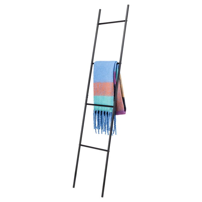 honey can do Black Leaning Ladder Rack