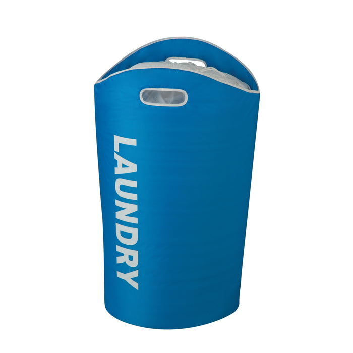 Honey Can Do Blue Laundry Hamper With Handles