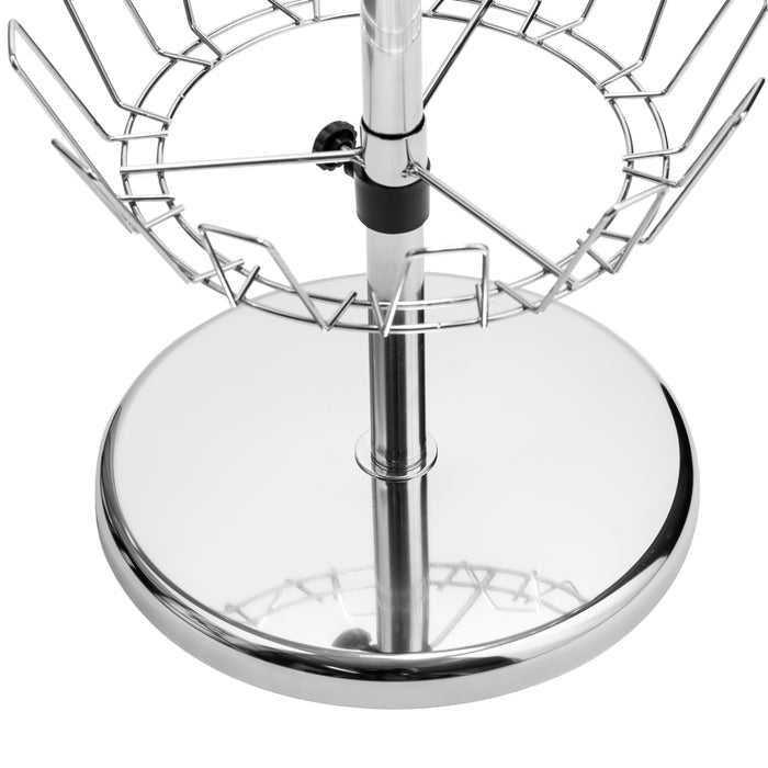Honey Can Do Chrome 3-Tier Revolving Shoe Tree