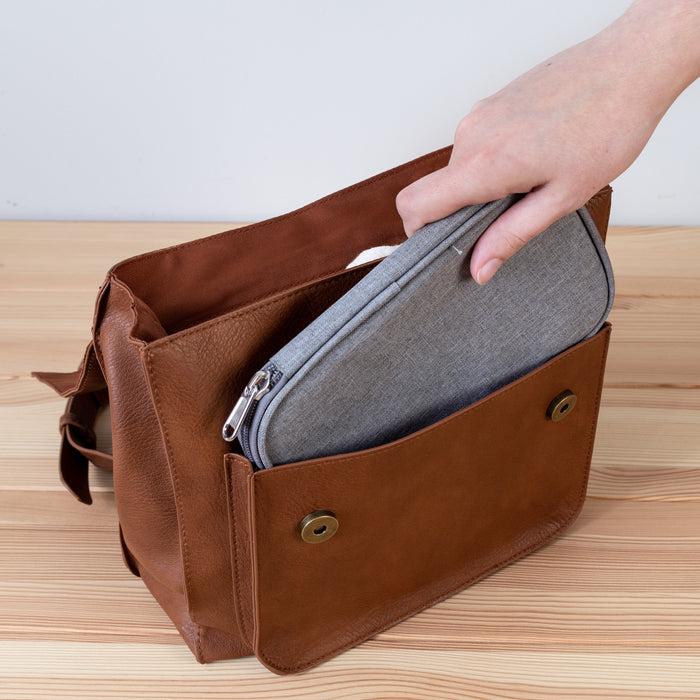 Honey Can Do Gray Face Mask Storage Pouches (4-Pack)