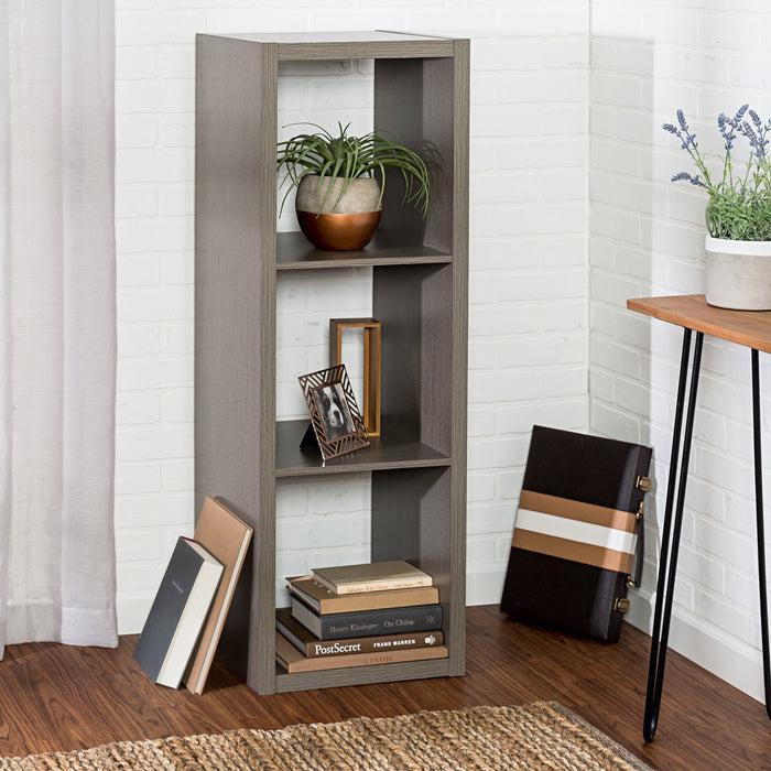 Honey Can Do Gray Laminate 3-Cube Organizer