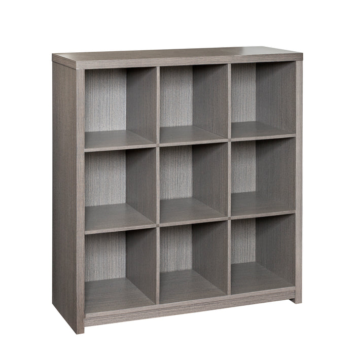 Honey Can Do Gray Laminate 9-Cube Organizer