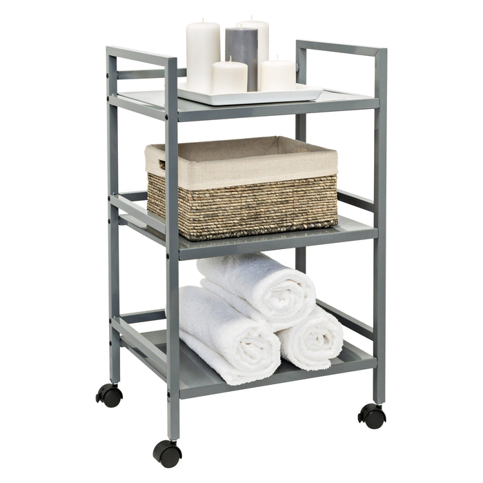 Honey Can Do Gray Metal Multi-Purpose Cart