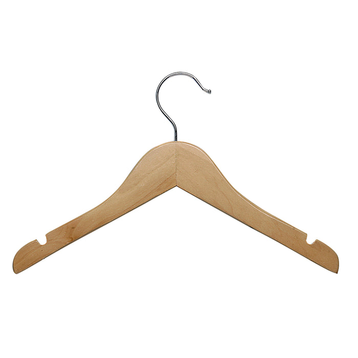 honey can do Kids Wood Shirt Hangers (10-Pack)