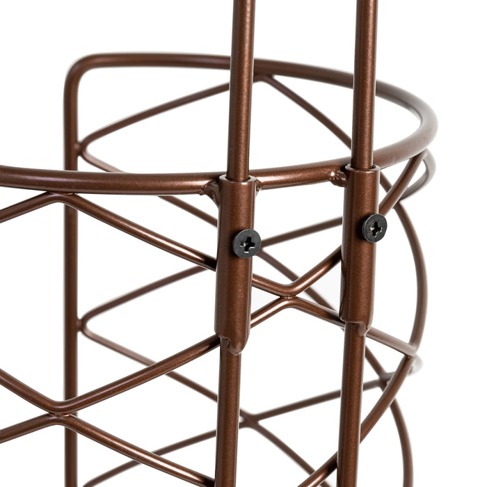 Honey Can Do Oil-Rubbed Bronze Toilet Paper Holder