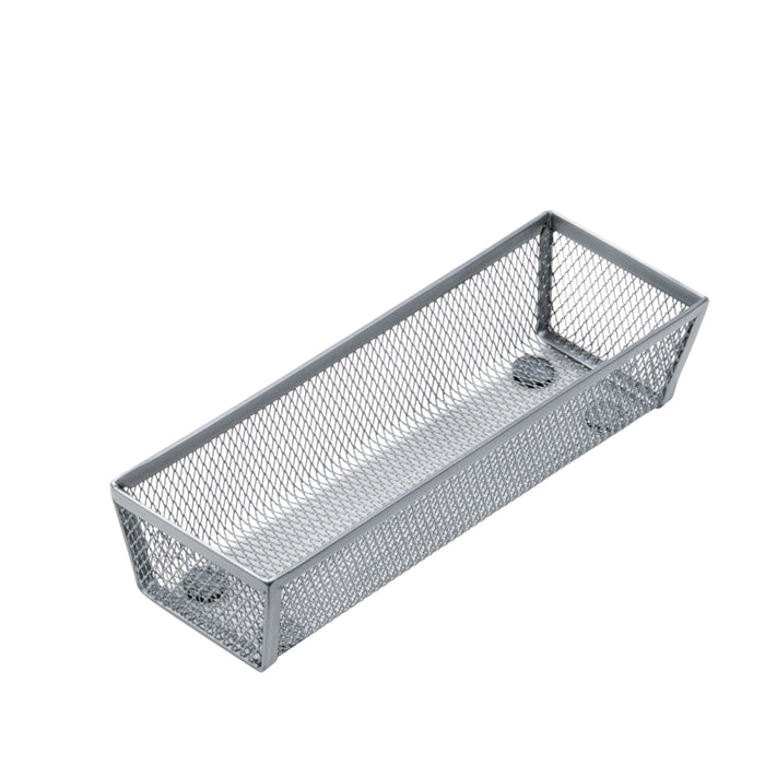 Honey Can Do Silver 3'' X 9'' Mesh Drawer Organizer