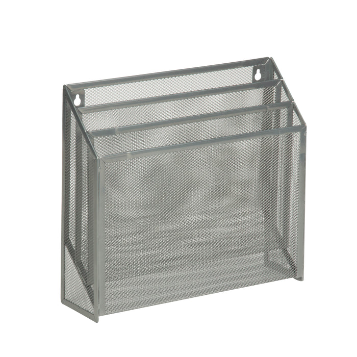 Honey Can Do Silver Mesh Vertical File Sorter
