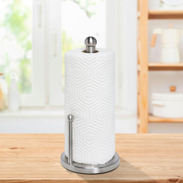 Honey Can Do Silver Paper Towel Holder