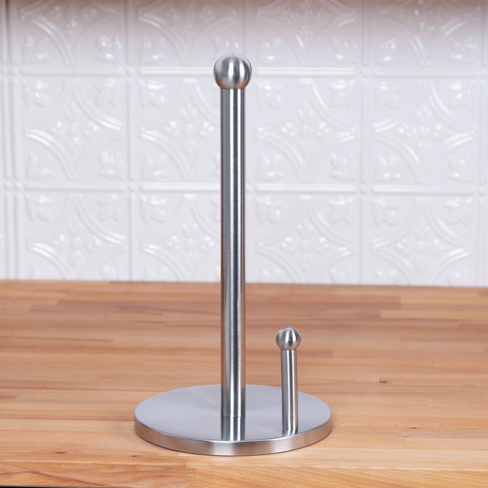 Honey Can Do Silver Paper Towel Holder