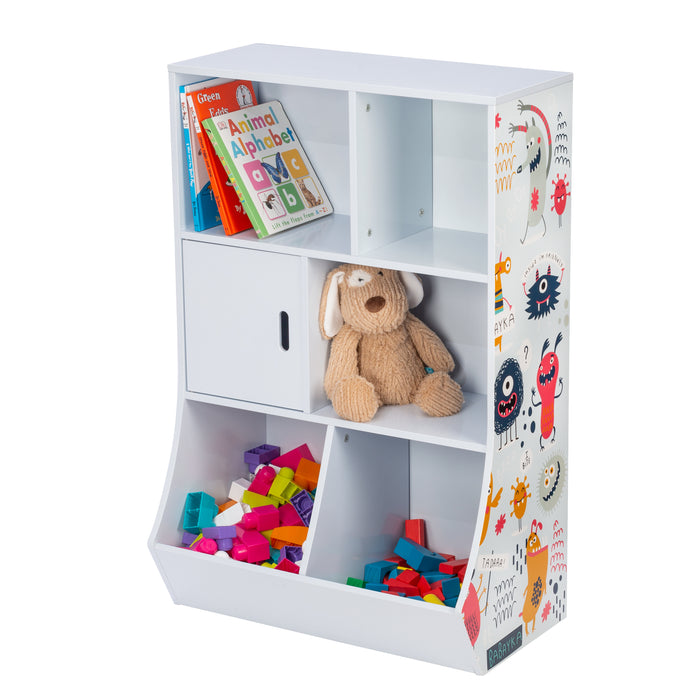 honey can do Light Blue Kids 6-Cubby Storage Organizer