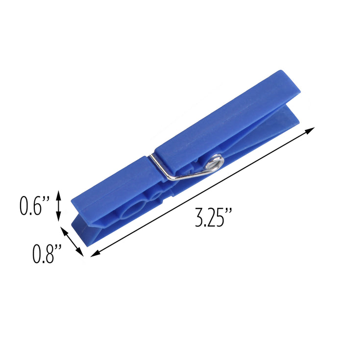 Honey Can Do Multi-Color Plastic Clothespins (100-Pack)