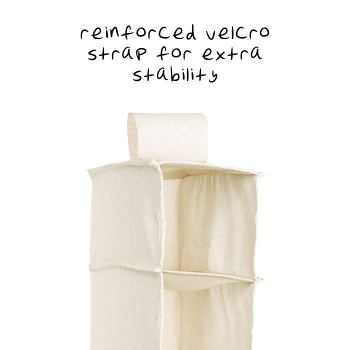 Honey Can Do Natural 8-Shelf Hanging Closet Organizer