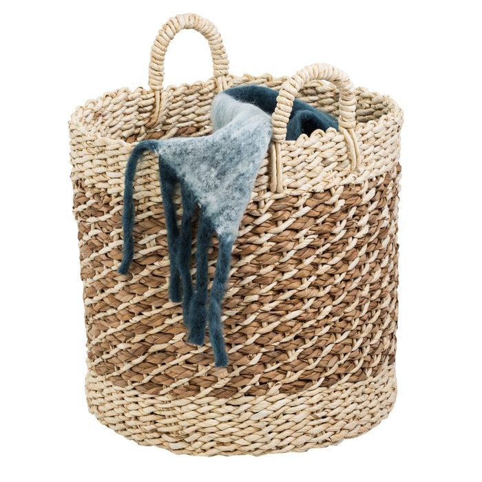Honey Can Do Natural Seagrass Woven Nesting Baskets (Set Of 3)