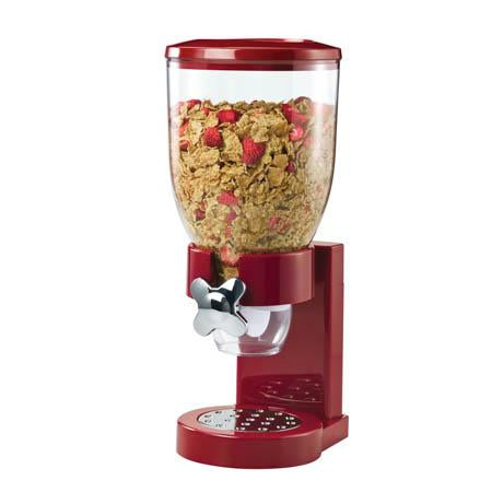 honey can do Red 17.5-oz Cereal Dispenser with Portion Control