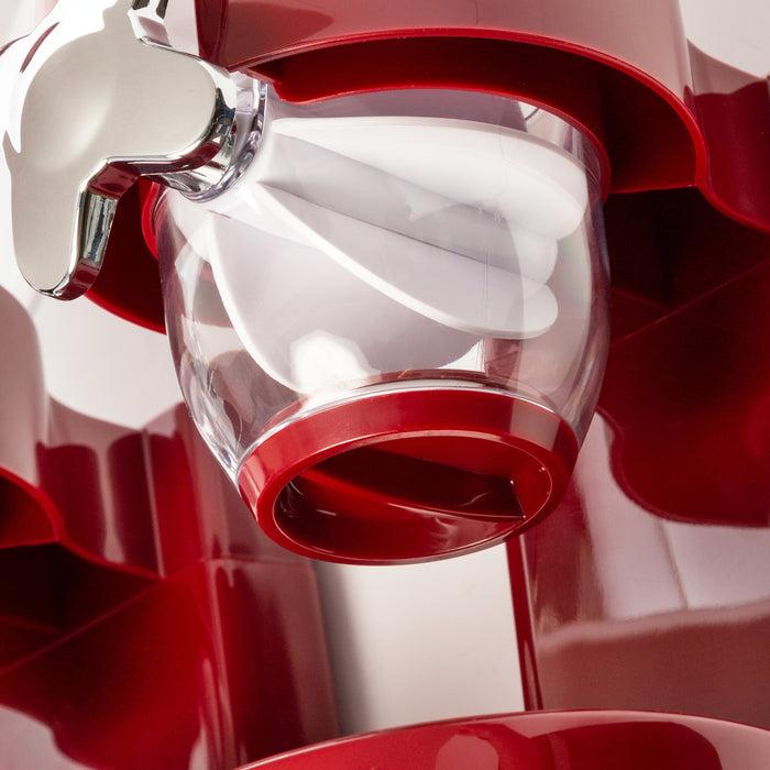 Honey Can Do Red Double Cereal Dispenser With Portion Control