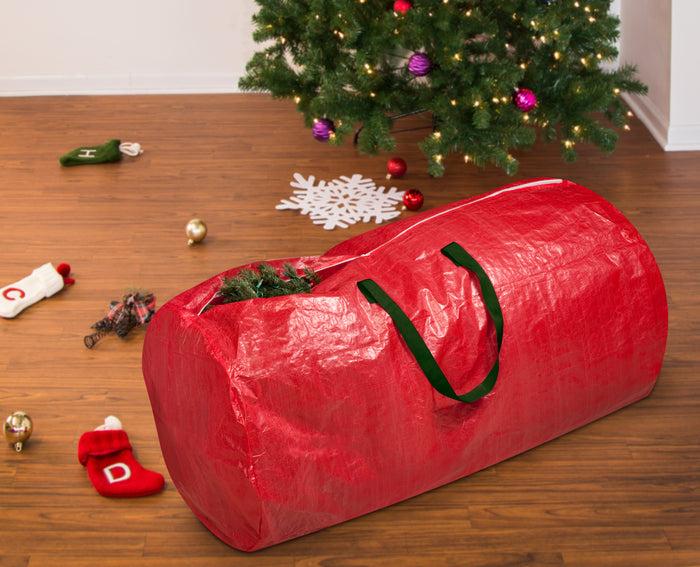 Honey Can Do Red Large Holiday Tree Storage Bag (Up To 9 Feet)