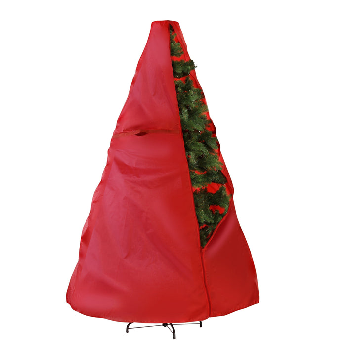 honey can do Red Upright Holiday Tree Storage Bag (Up to 8 Feet)