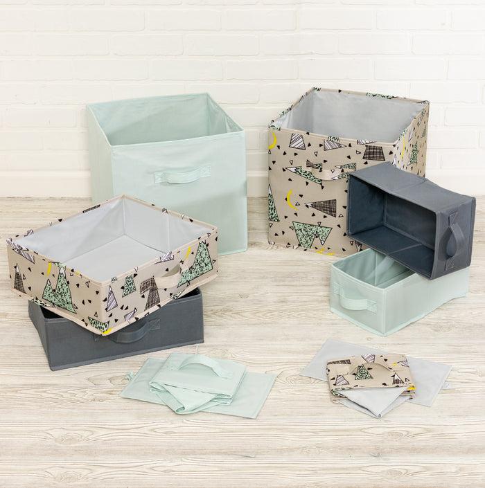 Honey Can Do Rustic Brown Explore + Store 48-Inch Toy Organizer