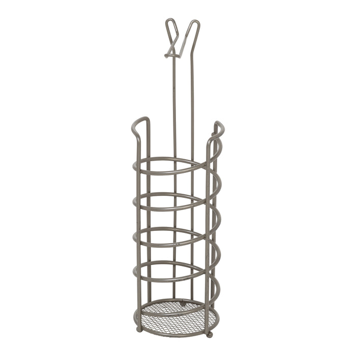 Honey Can Do Satin Nickel 3 Roll Toilet Paper Holder And Dispenser