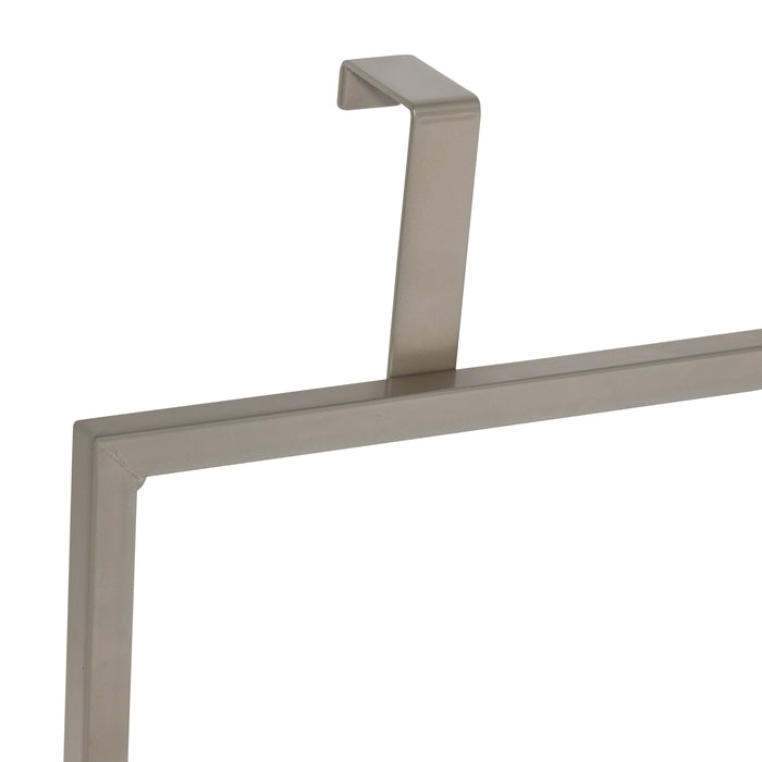 Honey Can Do Satin Nickel 3-Tier Over-The-Door Towel Rack