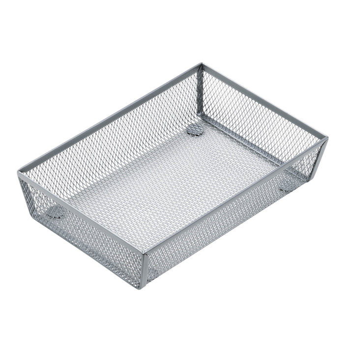 Honey Can Do Silver 9'' X 6'' Steel Mesh Multi-Purpose Organizer