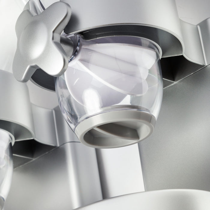 Honey Can Do Silver Double Cereal Dispenser With Portion Control