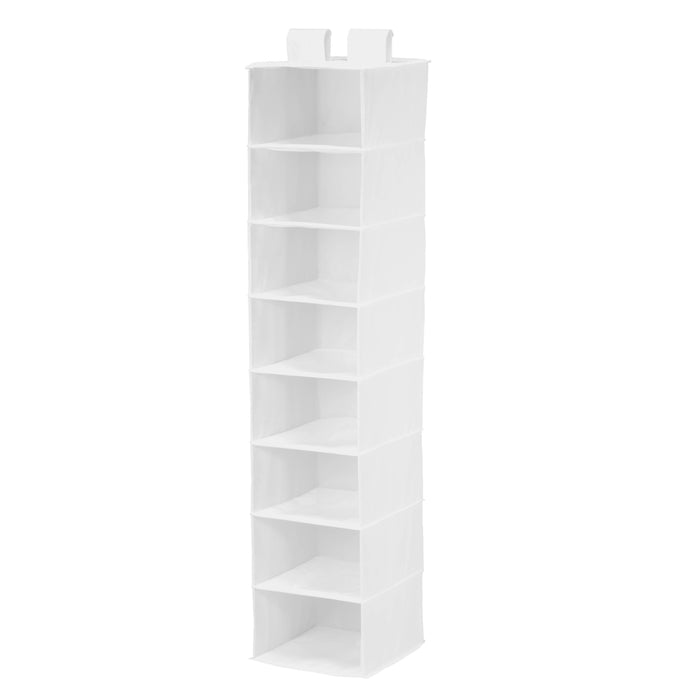 Honey Can Do White 8-Shelf Hanging Closet Organizer