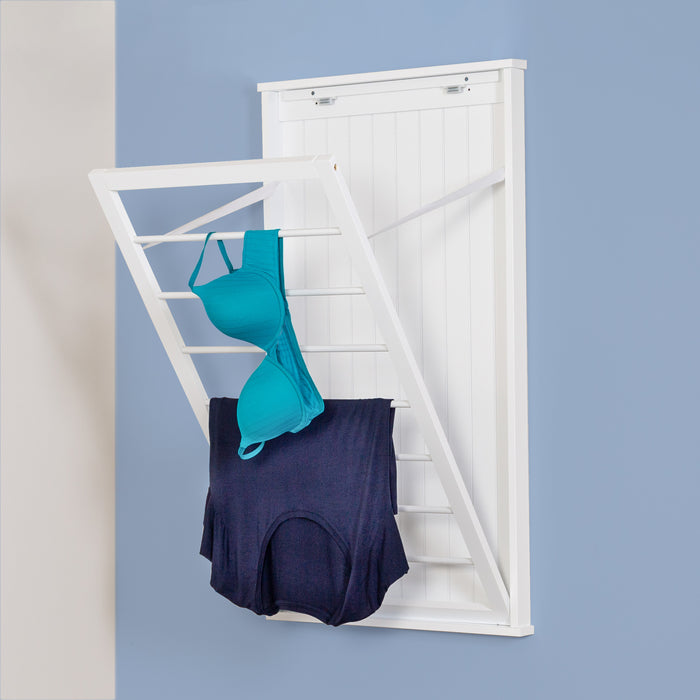 Honey Can Do White Folding Over-the-Door Or Wall-Mount Drying Rack (140 Feet)