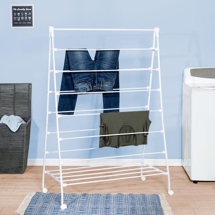 Honey Can Do White Large A-Frame Clothes Drying Rack