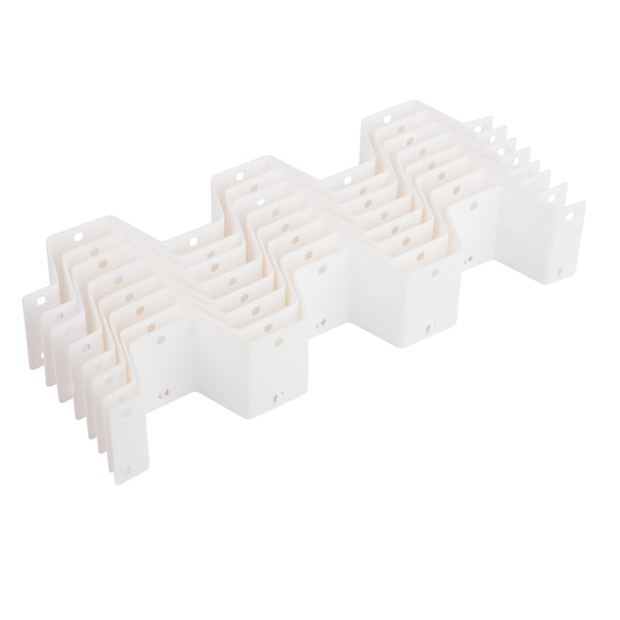 Honey Can Do White Plastic 32-Compartment Drawer Organizer