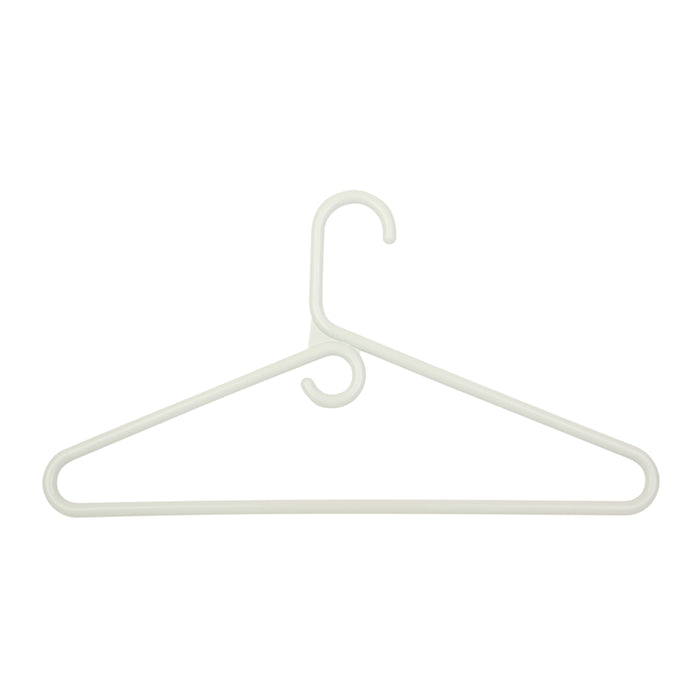 honey can do White Plastic Heavy-Duty Shirt Hangers (18-Pack)