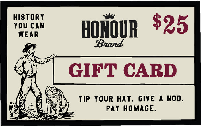 honour brand A Handy Honour Brand Gift Card
