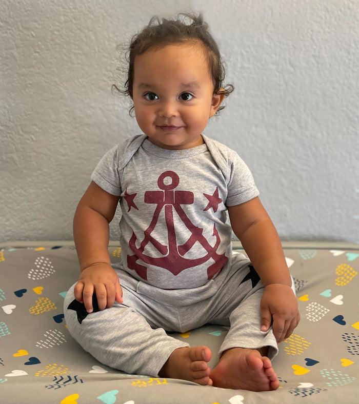 Honour Brand Anchor A Onesie