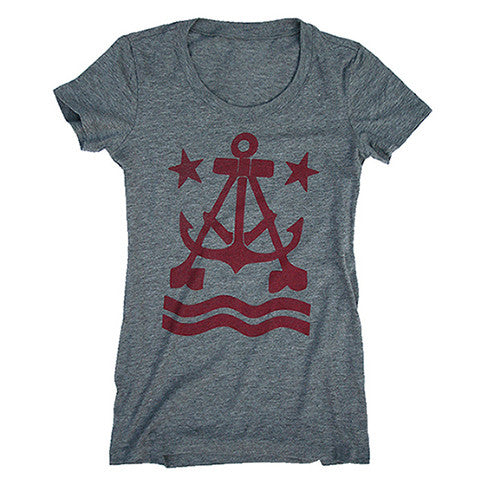 honour brand Anchor A Women's Scoop Neck T-Shirt