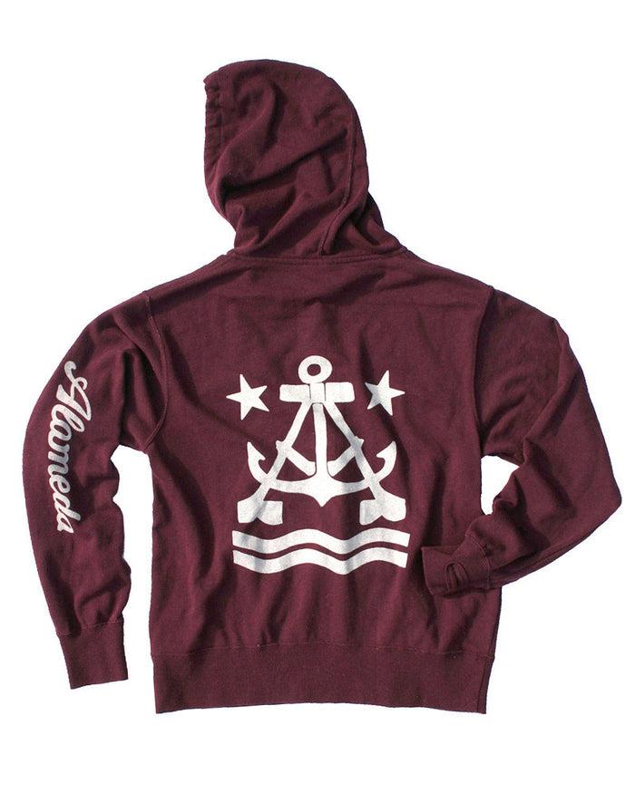 Honour Brand Anchor A Zip Hoodie