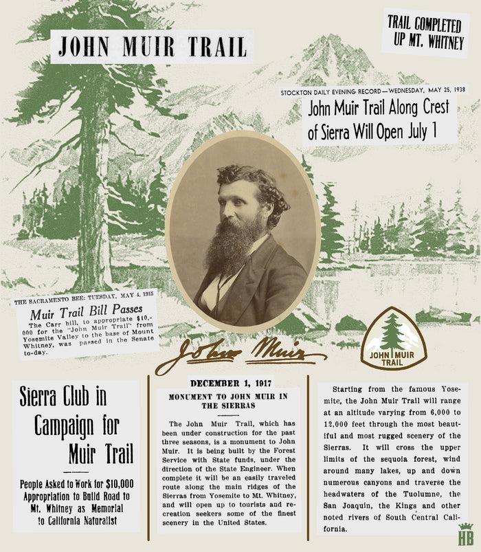 Honour Brand John Muir Trail T-shirt