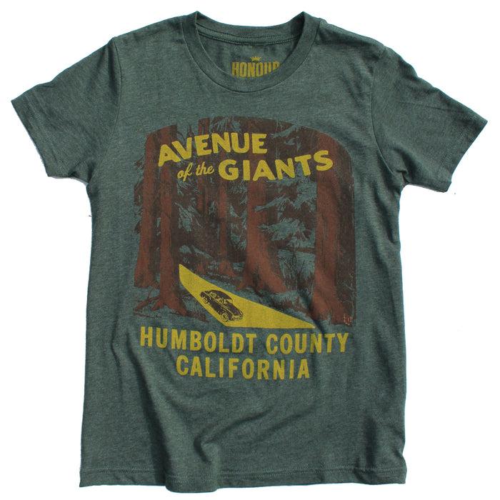 honour brand Kid's Avenue of the Giants T-Shirt
