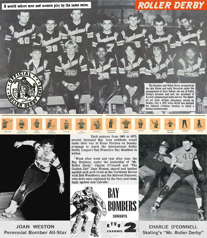 Honour Brand Kids Bay Bombers Roller Derby T-shirt