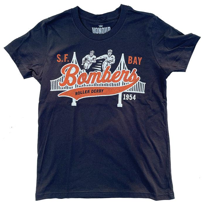 honour brand Kids Bay Bombers Roller Derby T-shirt