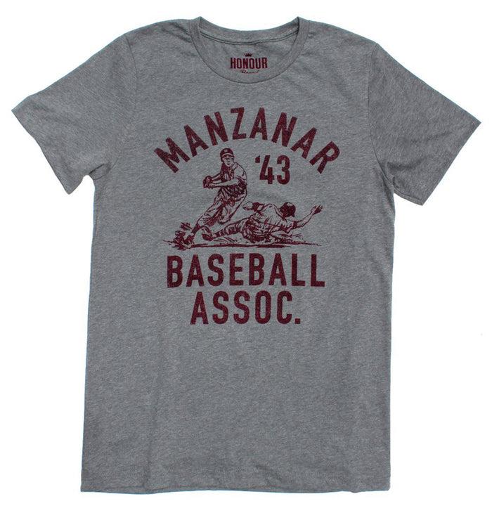 honour brand Manzanar Baseball Association T-Shirt