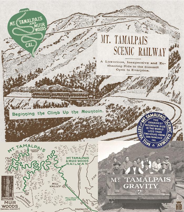 Honour Brand Mt. Tam Scenic Railway T-Shirt