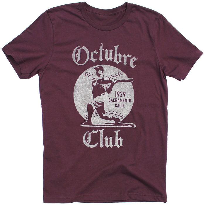 honour brand Octubre Club Baseball T-Shirt